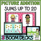 Picture Addition within 20 Boom Cards | Simple Addition with Pictures Bundle