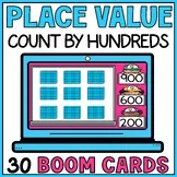 Place Value Hundreds Base 10 Blocks Boom Cards - 2nd Grade Digital Math Activity