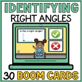 Types of Angles - Identifying Right Angles Boom Cards - Special Education